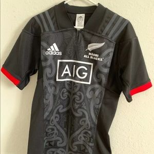 NWT Adidas New Zealand All Blacks Rugby Jersey